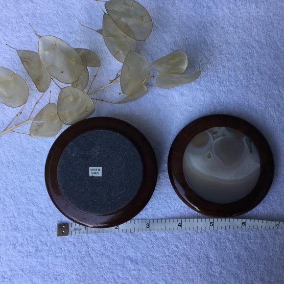 Agate Wood Trinket Box - Picture 3 of 4